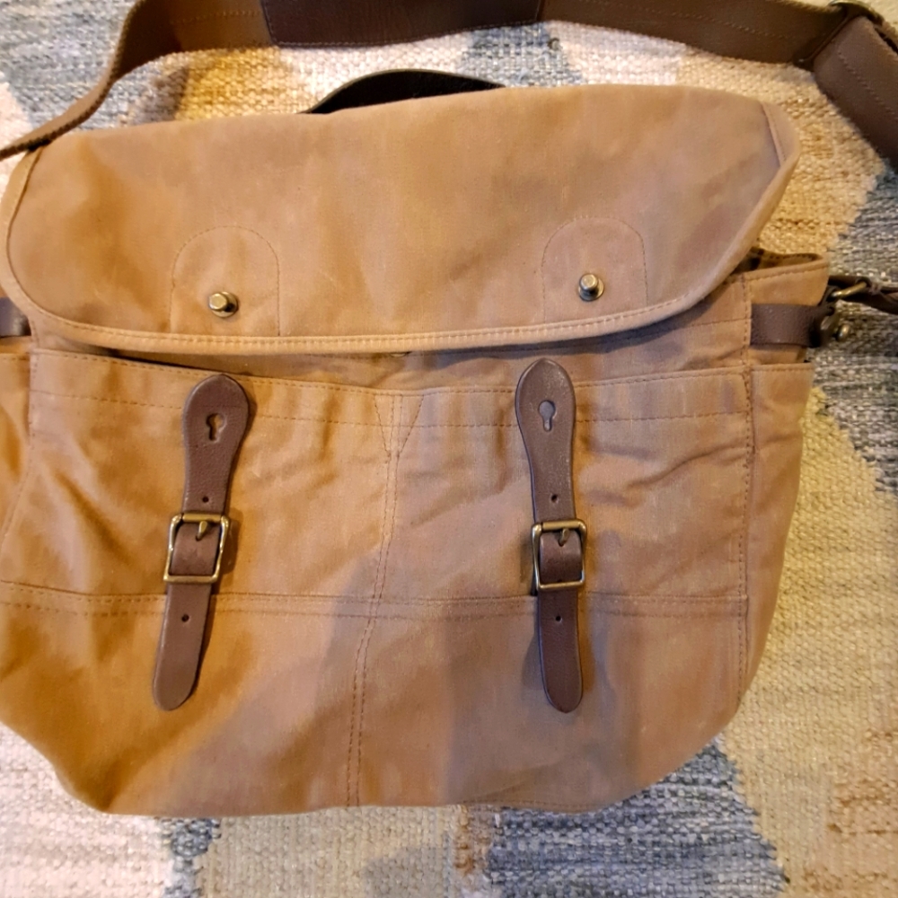 Mens J.crew Abington canvas bag